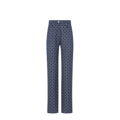 Monogram Denim Jeans - Image 1
