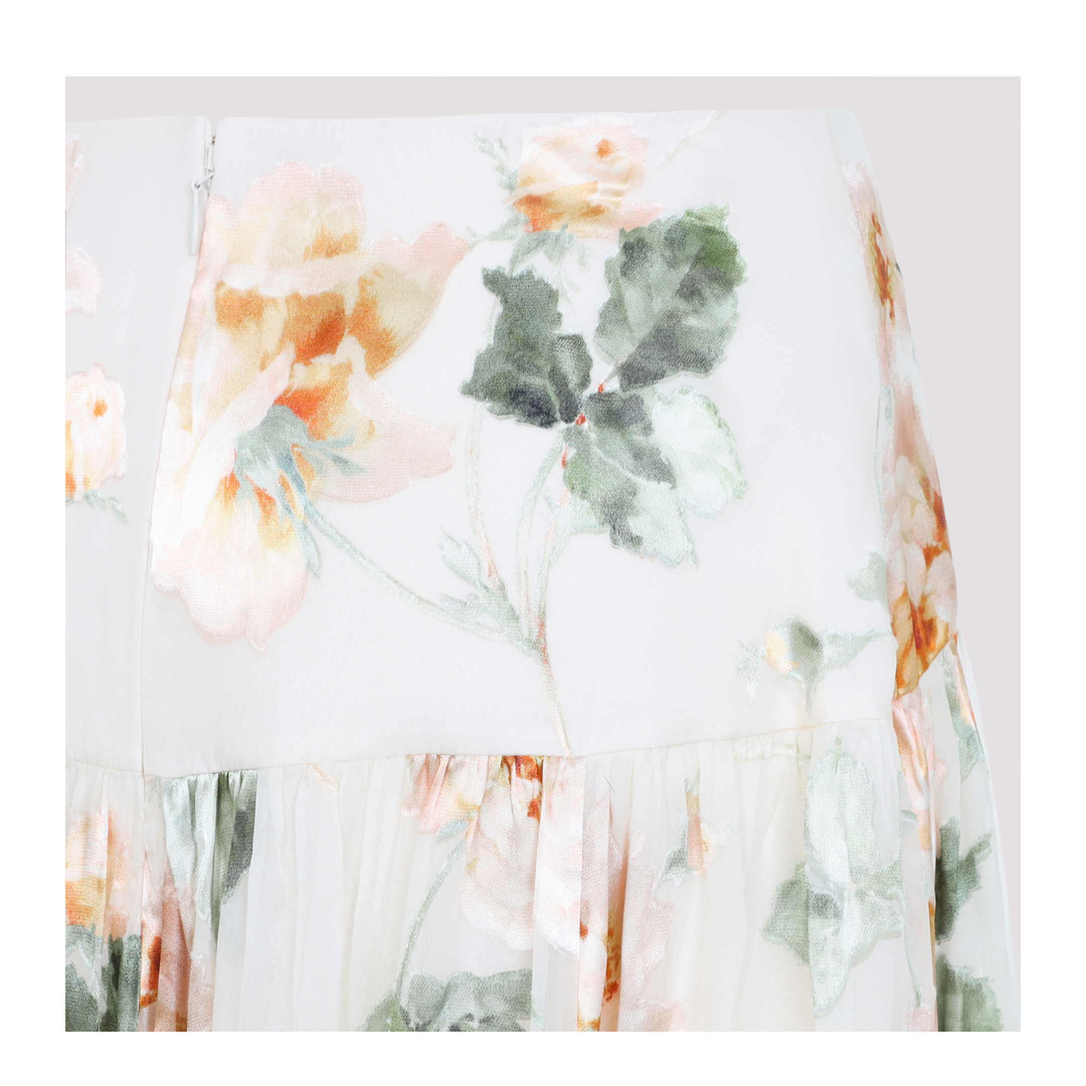 Carousel Burnout Midi Skirt - Image 5