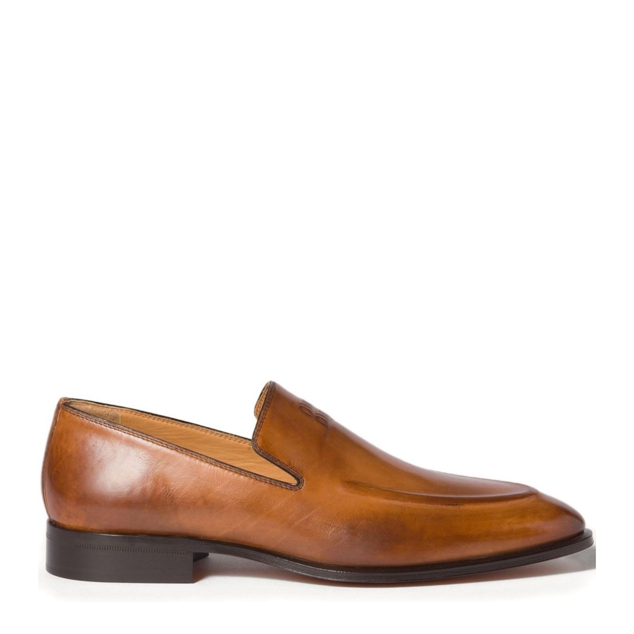Flat Shoes Leather Brown - Image 1