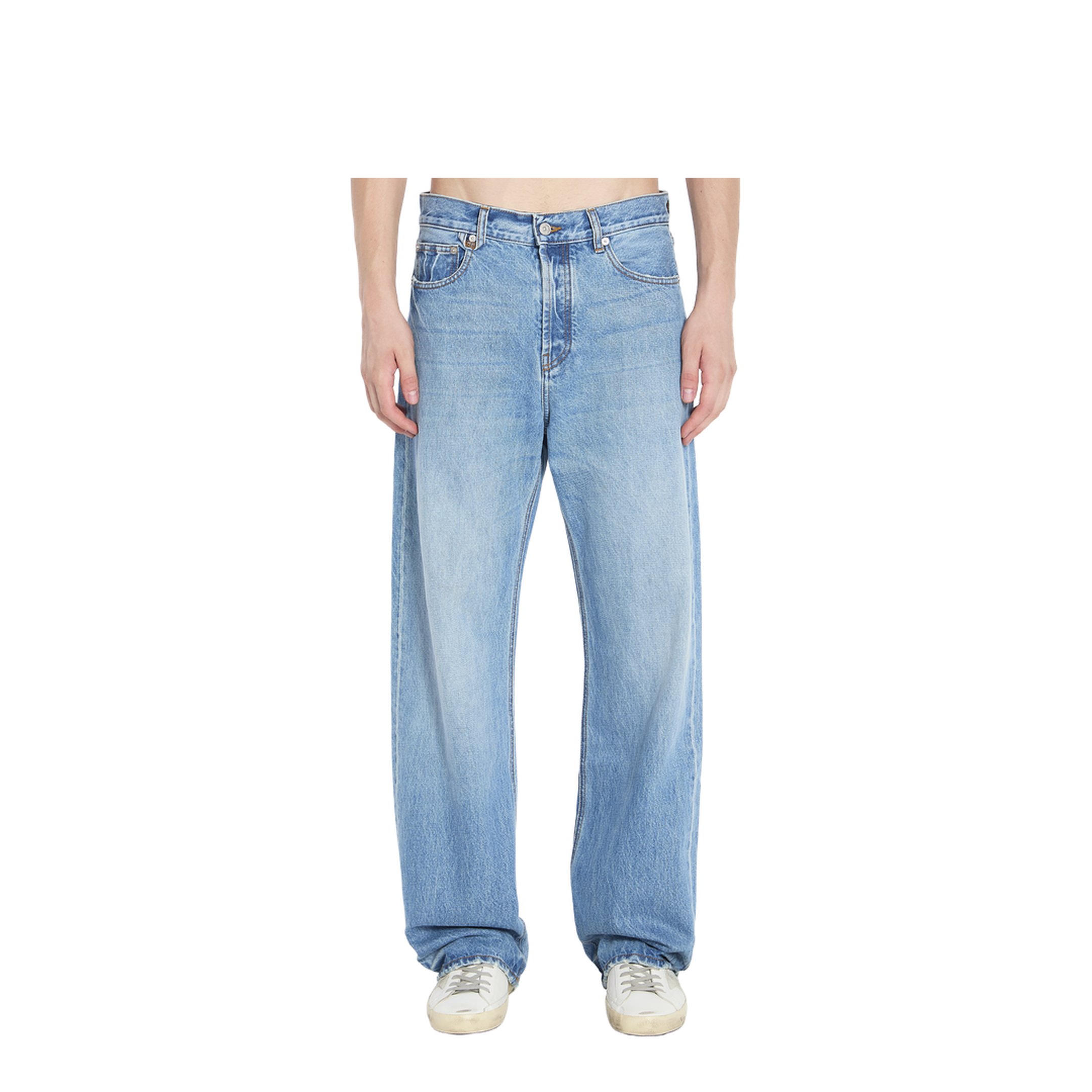 Straight de-Nîmes Denim Pants - Image 1