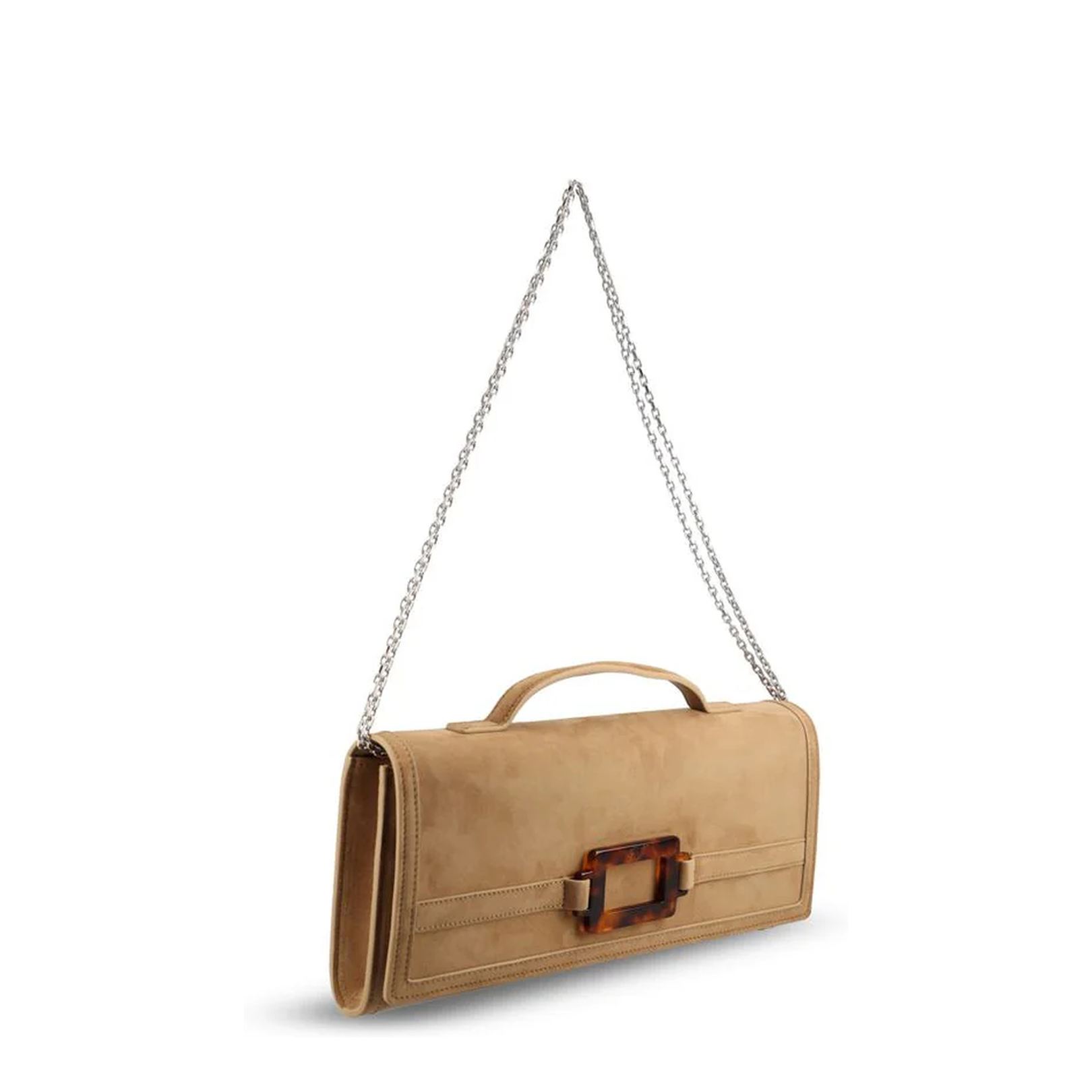 Clutch Suede Brown - Image 3