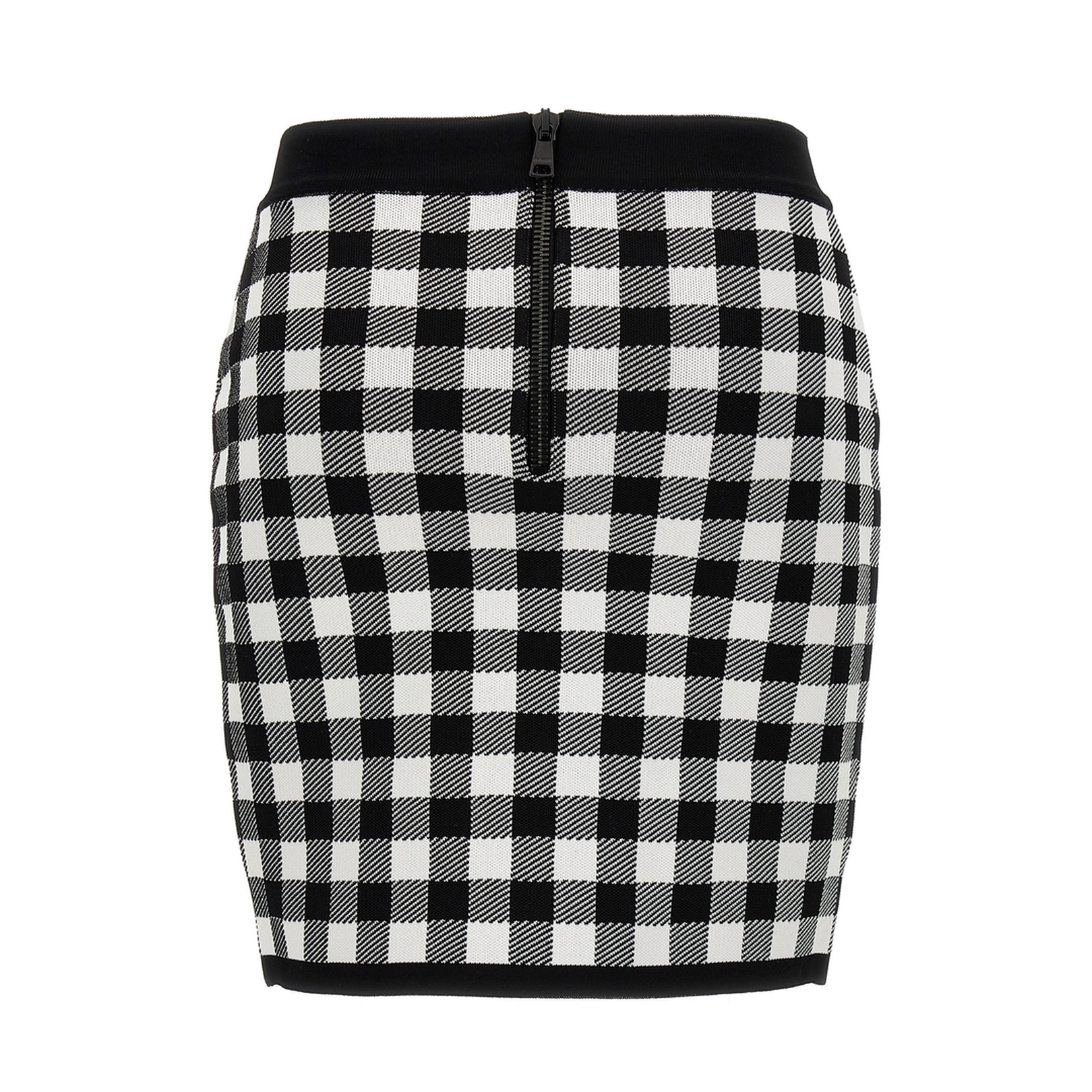 Logo Button Vichy Skirt - Image 4