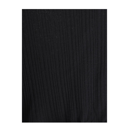 V-Neck Ribbed Top with Ruffles - Image 3