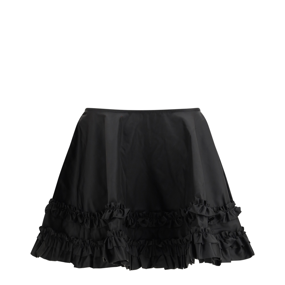 Duchesse Nylon Mini Frill Skirt - Image 1