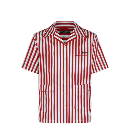 Striped Poplin Shirt - Image 1