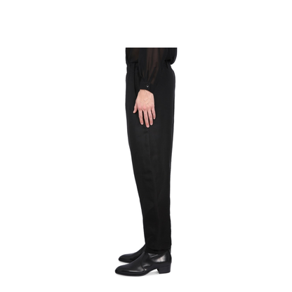 Black Viscose Blend Pant - Image 3
