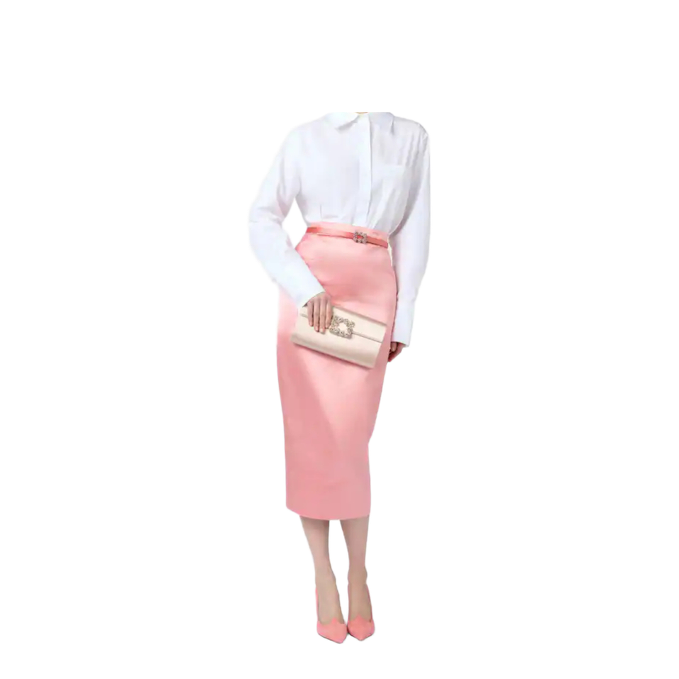 Efflorescence Clutch in Satin - Image 4