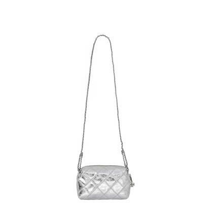 Fleming Metallic Leather Crossbody - Metallic Gold - Image 3