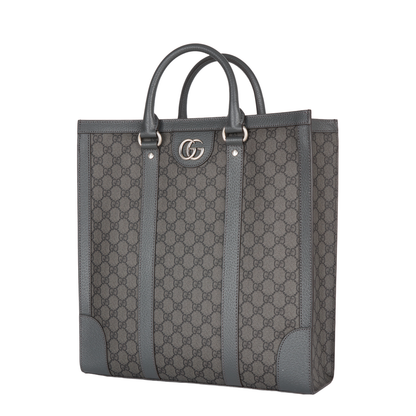 GG Supreme Fabric and Leather Ophidia Shopping Bag - Image 1