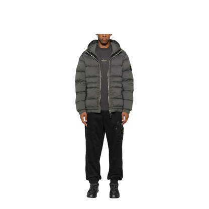 Seamless Tunnel Down Jacket with Hood - Image 2