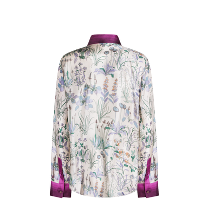 Printed Silk Twill Shirt - Image 3