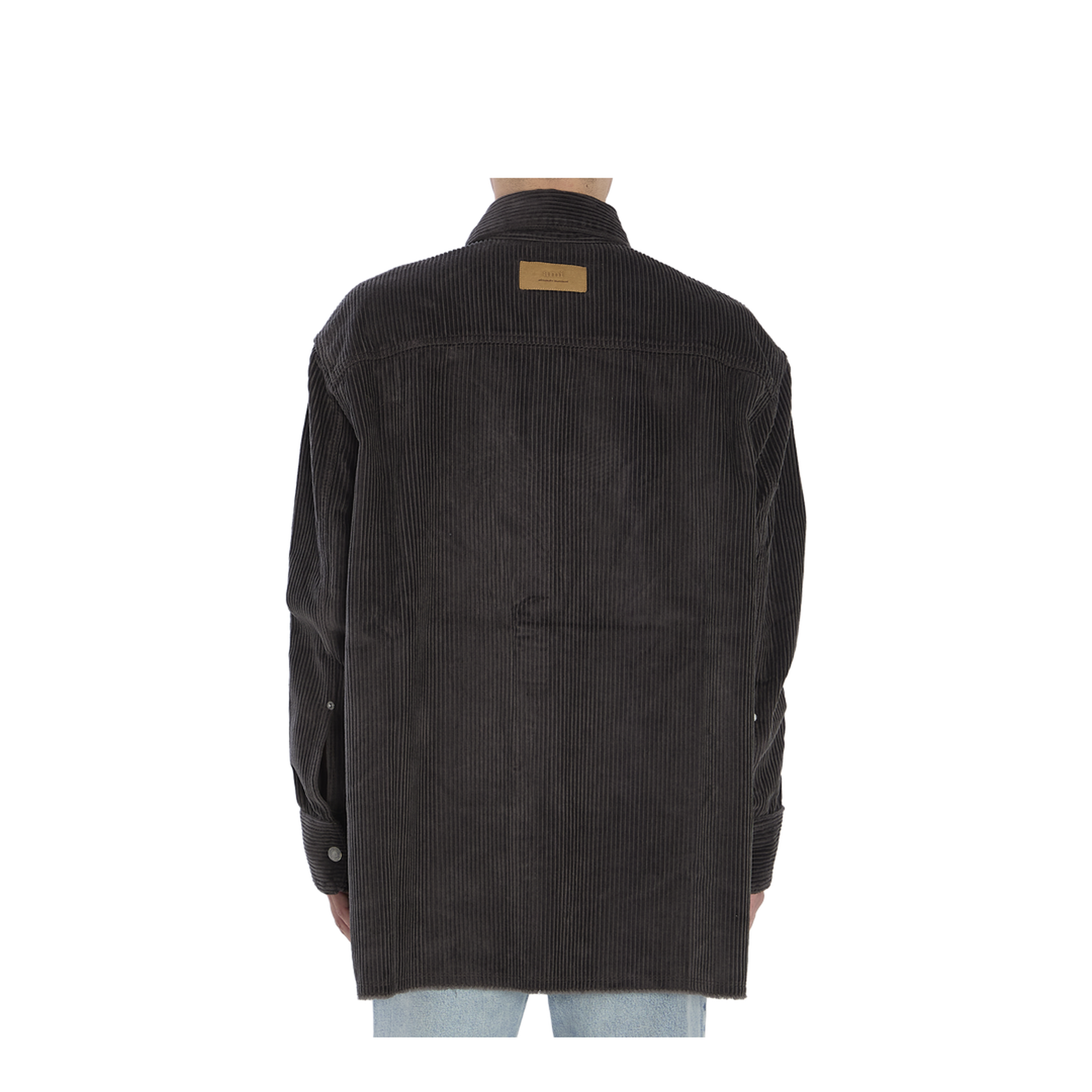 Corduroy Velvet Overshirt - Image 4