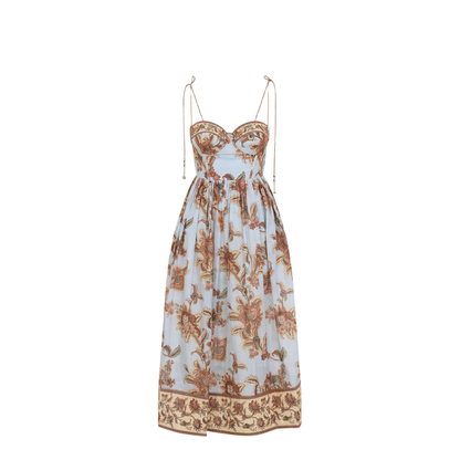 Aster Corset Midi Dress - Image 1