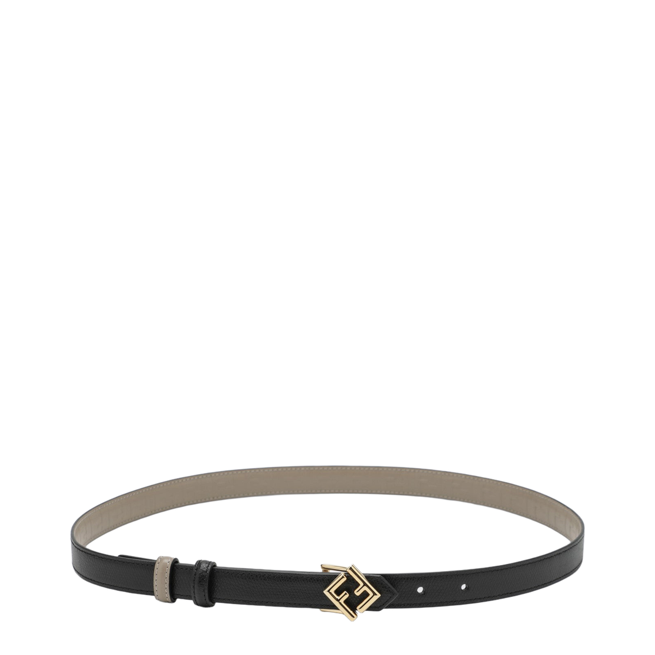 FF Diamonds Reversible Belt Black/Taupe - Image 1