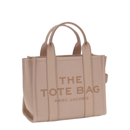 Small Calf Leather Tote - Pink - Image 2