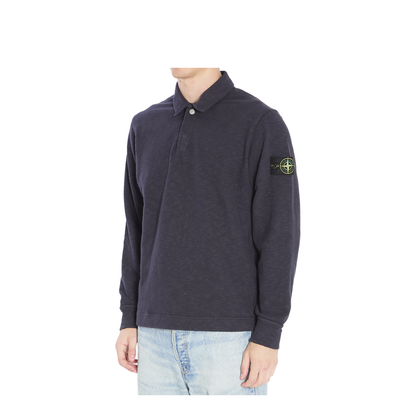 Long-sleeve polo shirt - Image 2