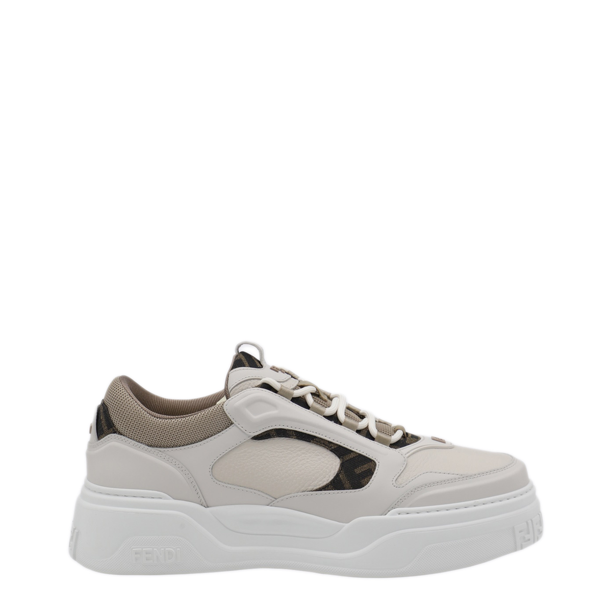 Force Sneakers Leather White - Image 2