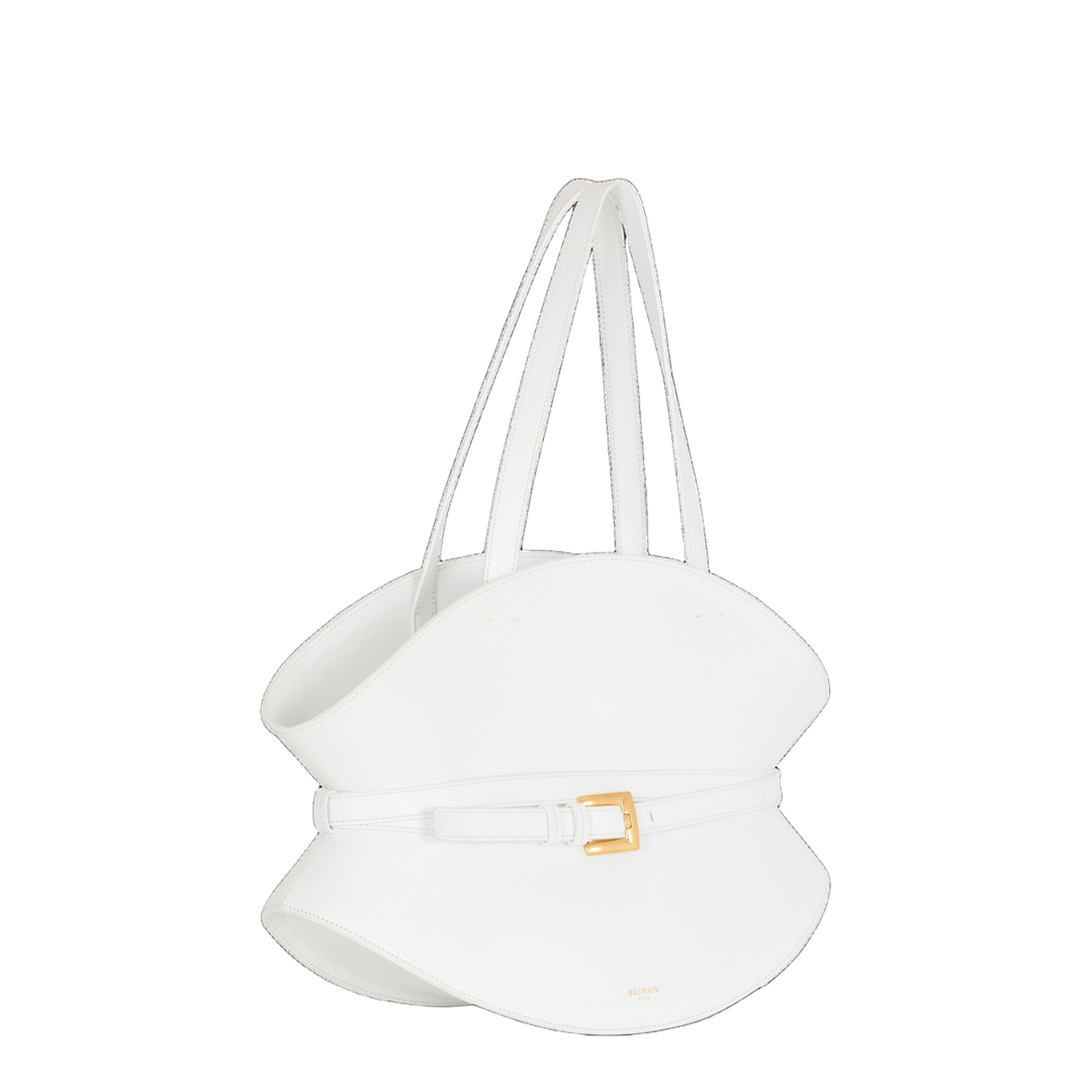 Medium Shuffle Bag in Calfskin Leather - Image 2