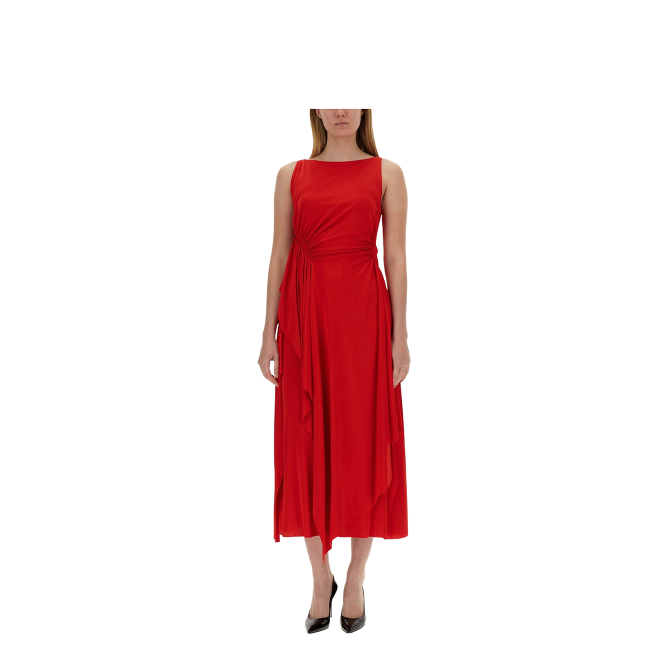 Dress with Drape - Image 2