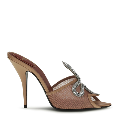 Coeur Vipère Sandals with Mesh - Image 1