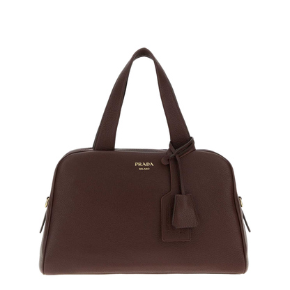Brown Leather Handbag - Image 1