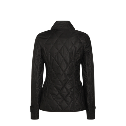 Quilted Jacket In Black - Image 3