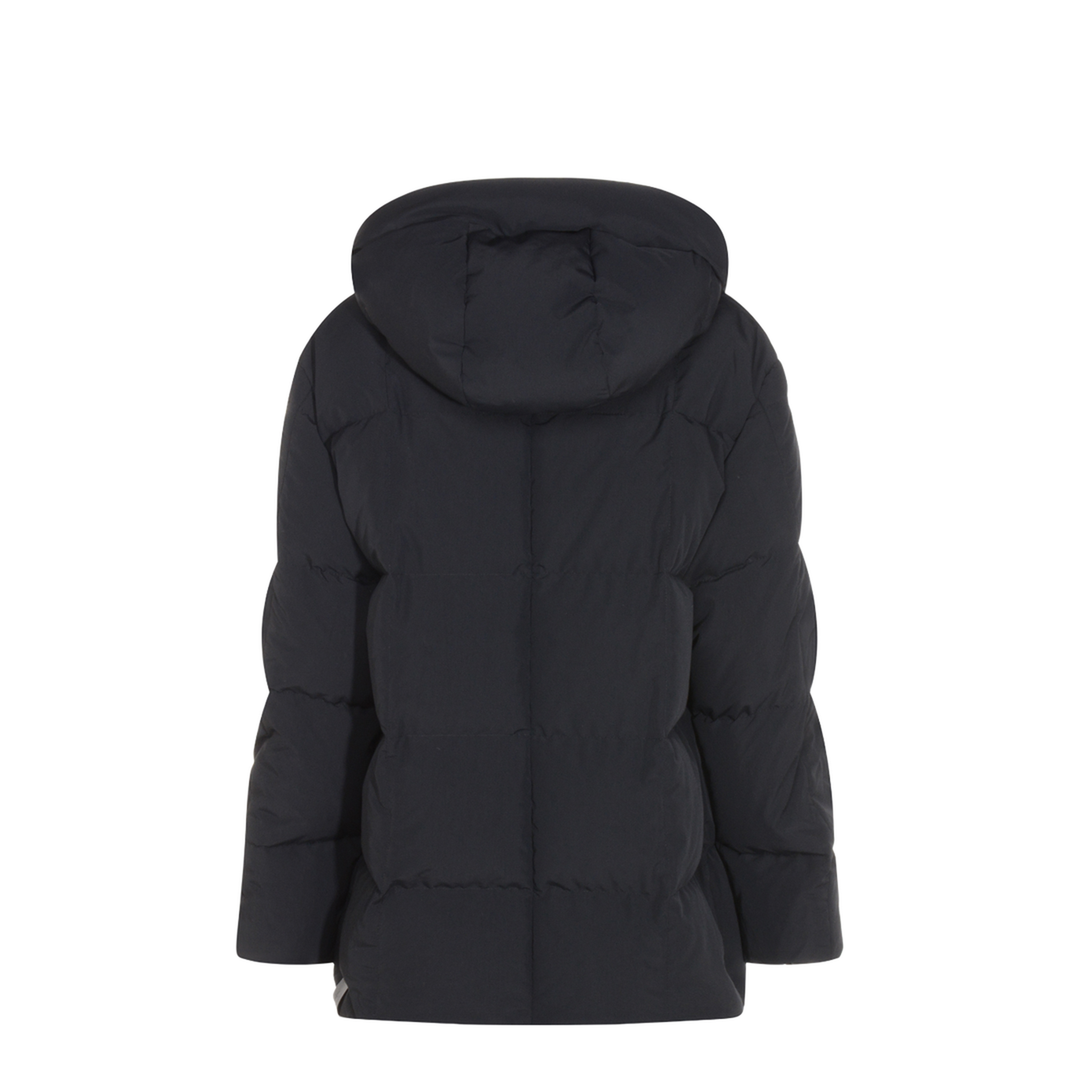 Quilted Coat Black - Image 2