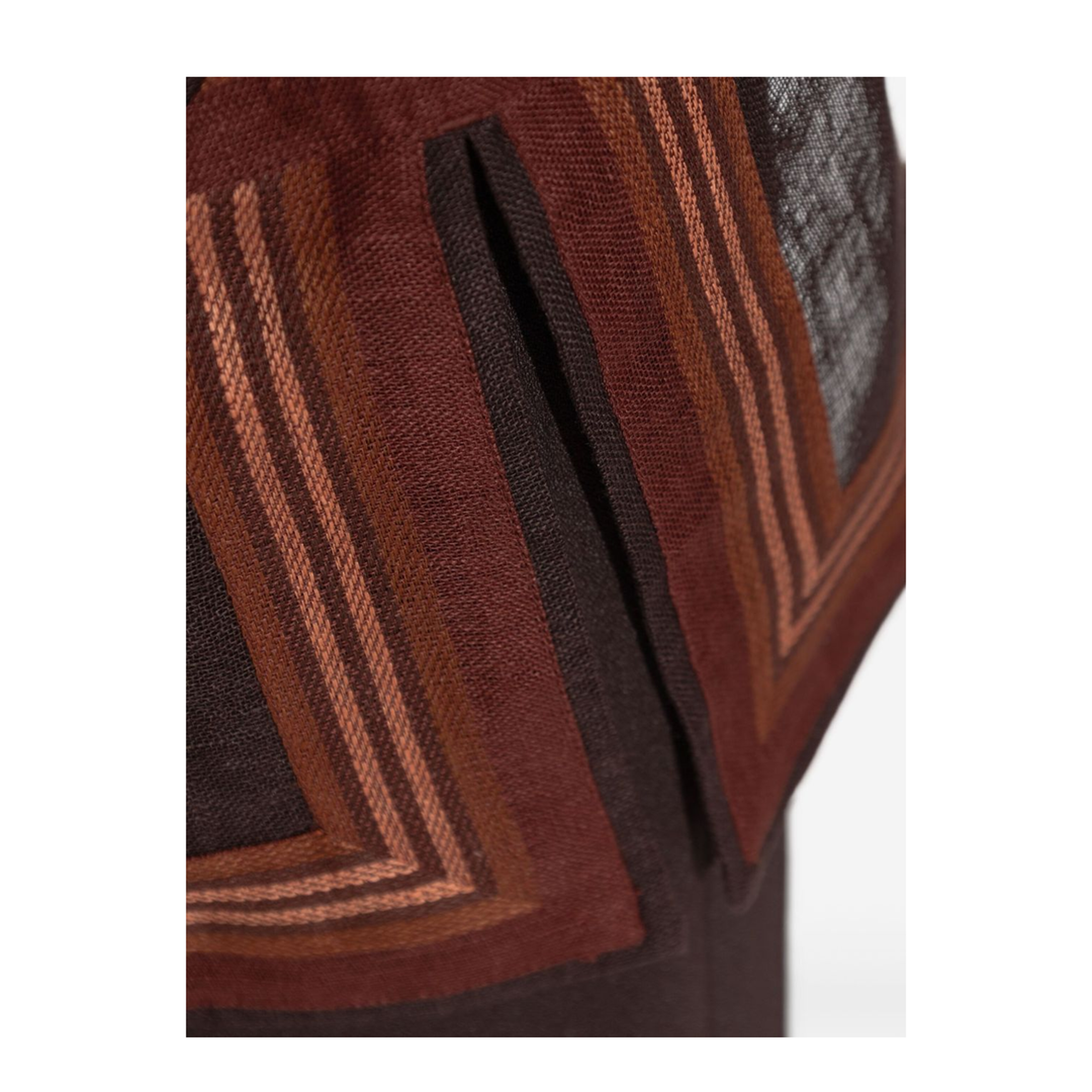 Brown Linen Blouse - Image 5