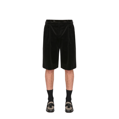 Stretch Velvet Shorts - Image 1