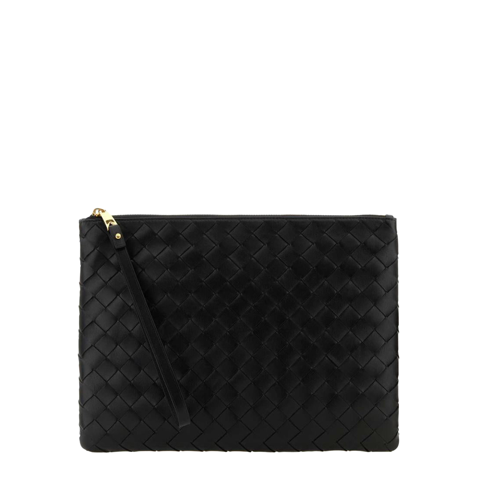Intrecciato Leather Flat Pouch - Image 4