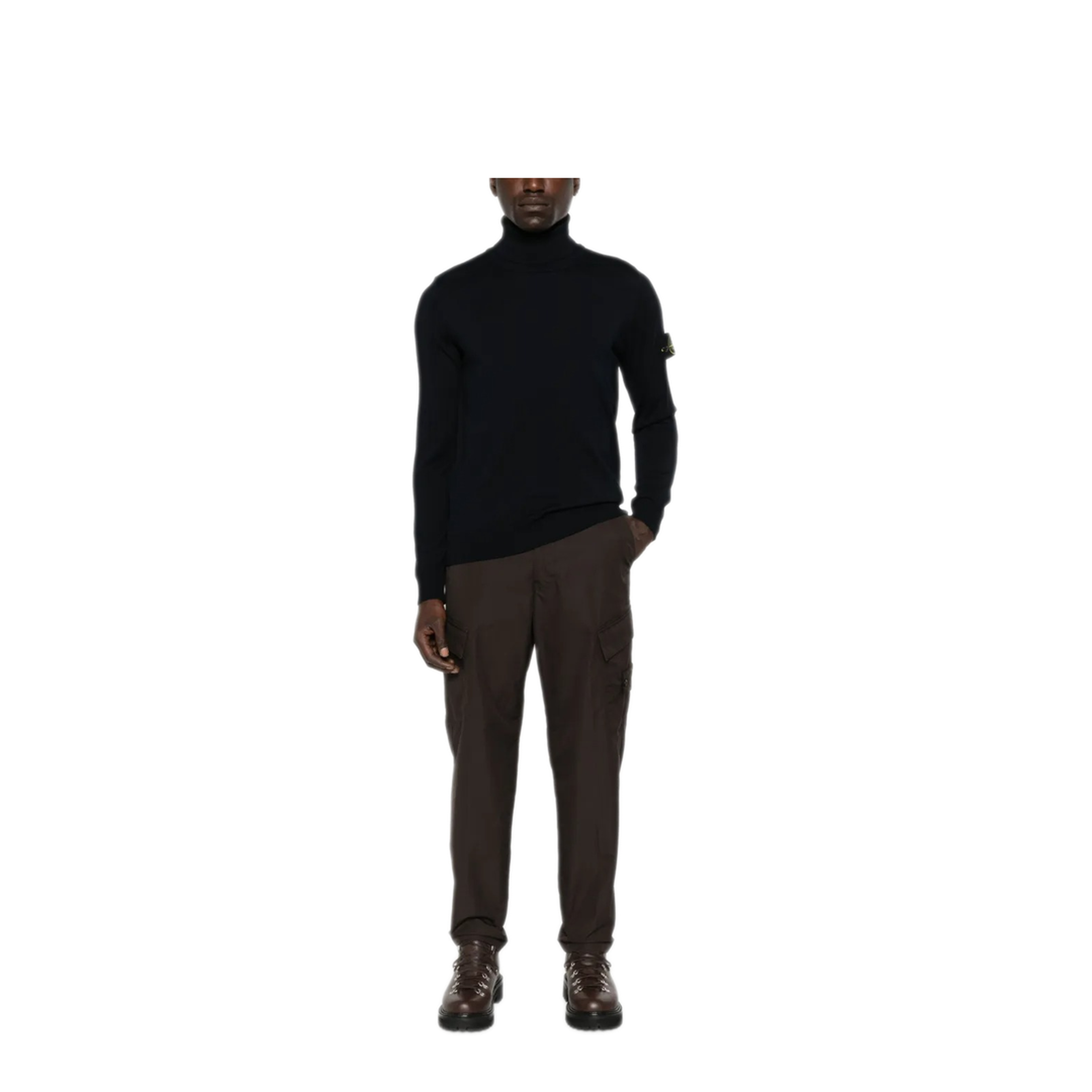 Ribbed Wool Turtleneck Sweater - Image 2
