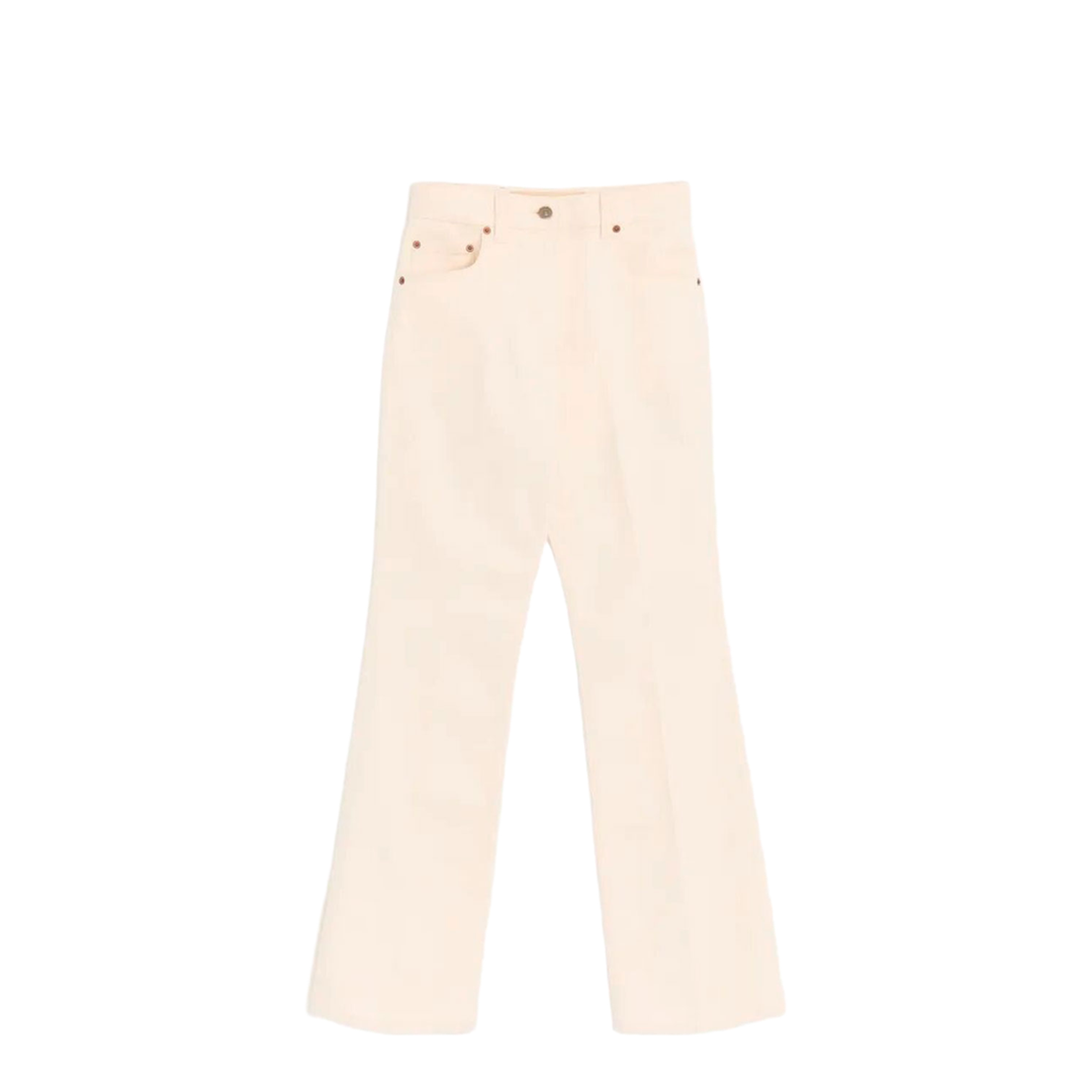 Flared Denim Jeans - Image 1