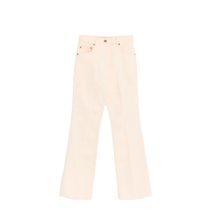 Flared Denim Jeans - Image 1