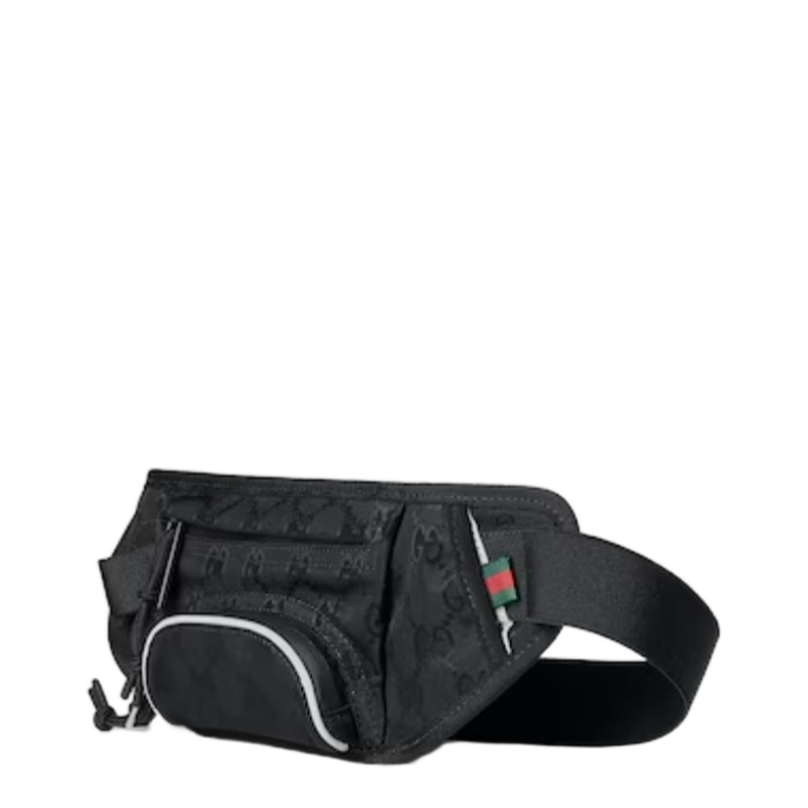 Large Belt Bag in Black - Image 2