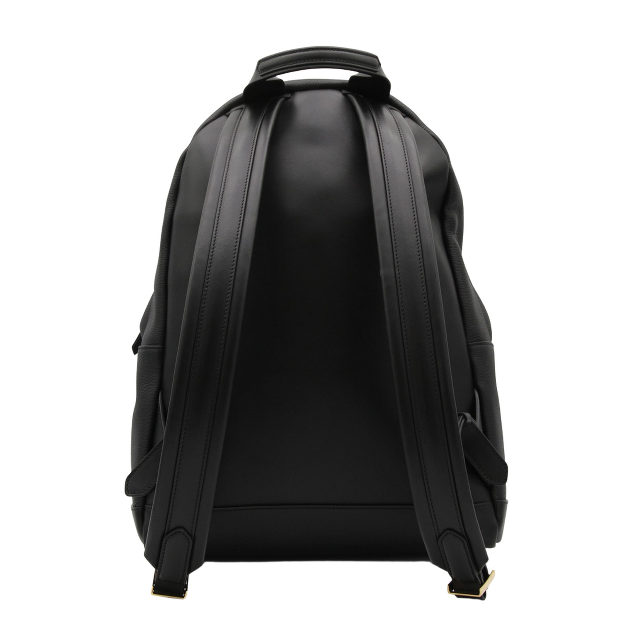 Grain Leather Buckley Backpack - Black - Image 3