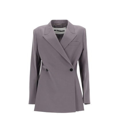 Double-Breasted Wool Jacket - Image 1