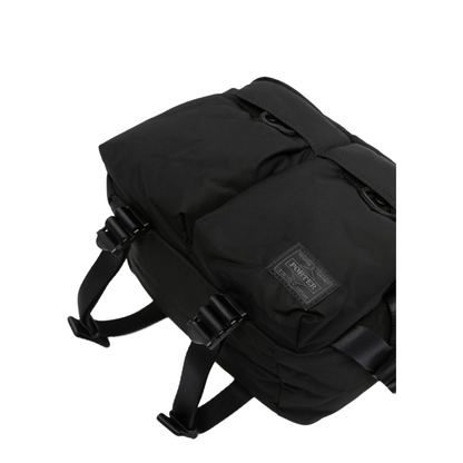 Senses Medium Nylon Messenger Bag - Black - Image 5