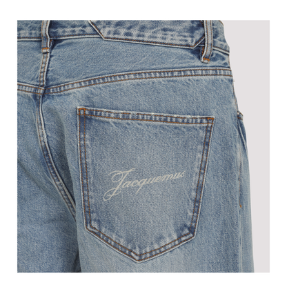 Straight de-Nîmes Denim Pants - Image 5