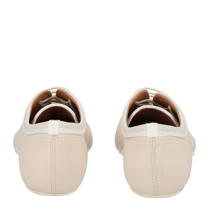 Ballerina Sneakers In Leather - Image 4