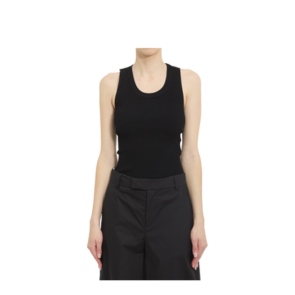 Rib Knit Tank Top - Image 1