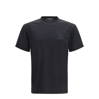 Cotton T-shirt with patch - Image 1