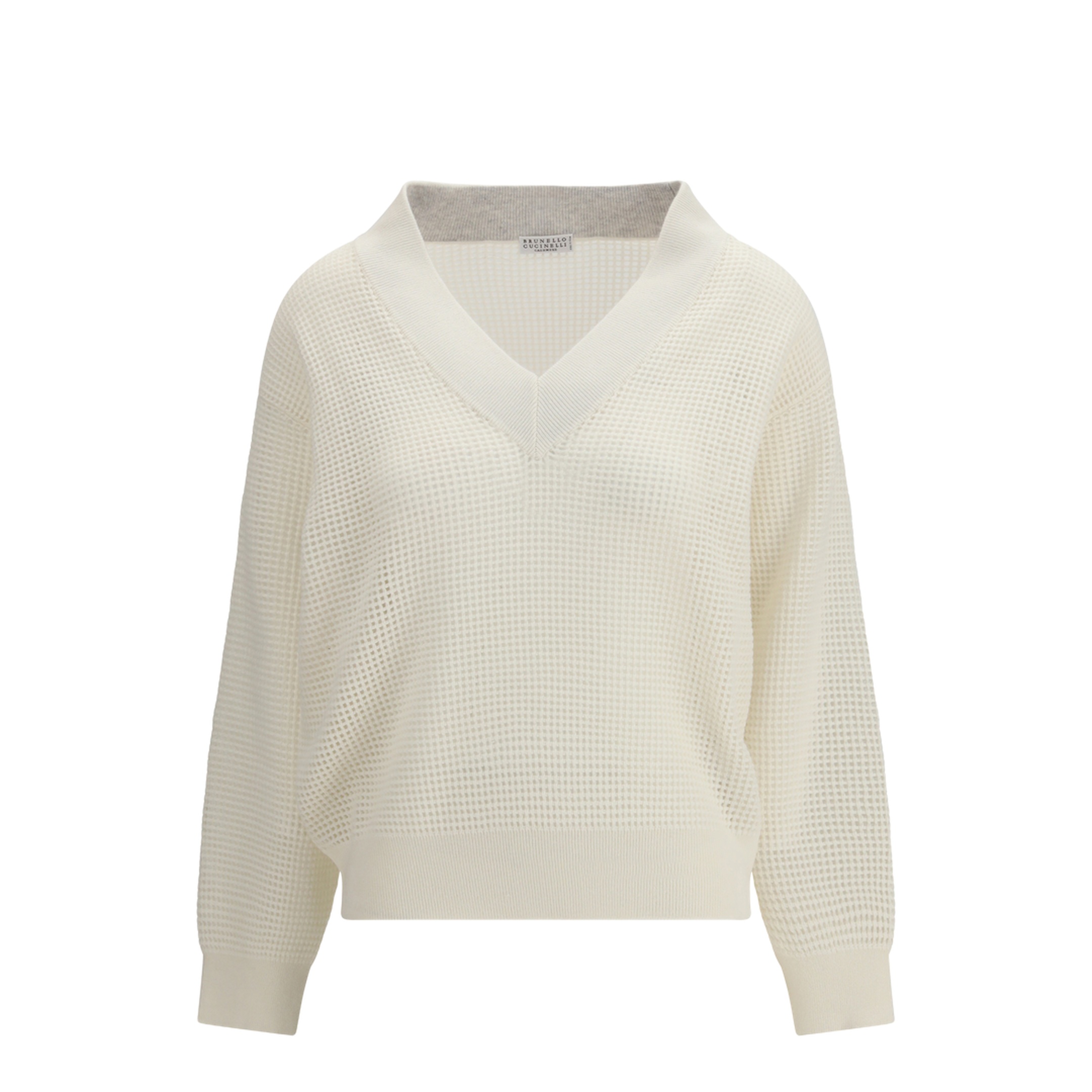 Cashmere Net Sweater - Image 1