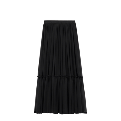 Skirt in Silk Crepe Muslin - Image 2