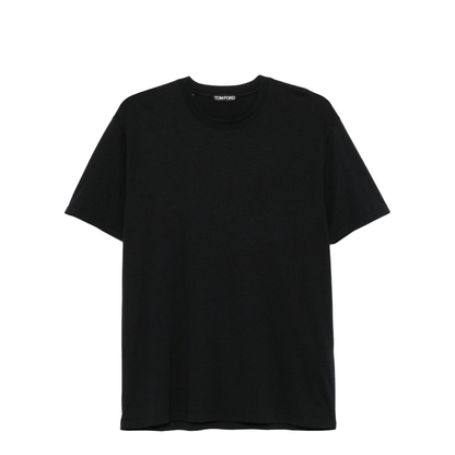 Black Crew Neck T-Shirt - Image 1
