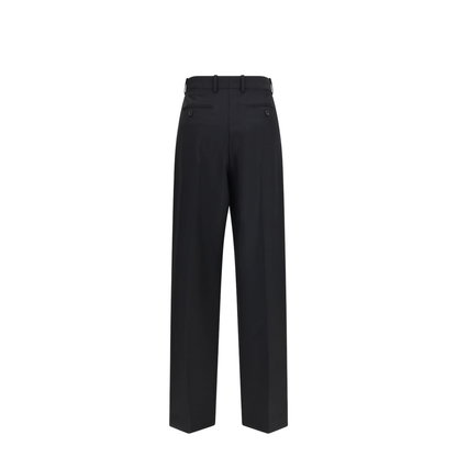 Double-Pleat Pants in Wool and Mohair - Image 2