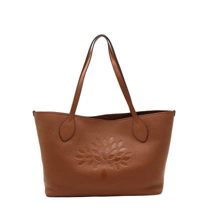 Tree Tote Heavy Grain Leather Tote - Bright Oak - Image 5