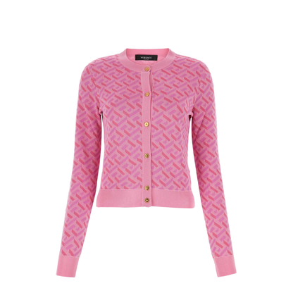 Jacquard Cardigan La Greca - Image 1