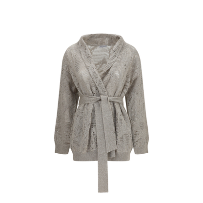 Cotton and Linen Cardigan - Image 1
