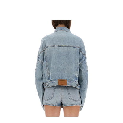 Denim Clip-On Trucker Jacket - Image 3