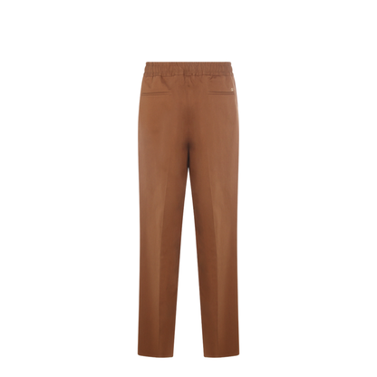 Men's Drawstring Pants Brown - Image 4